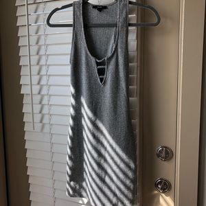 Mini dress gray small